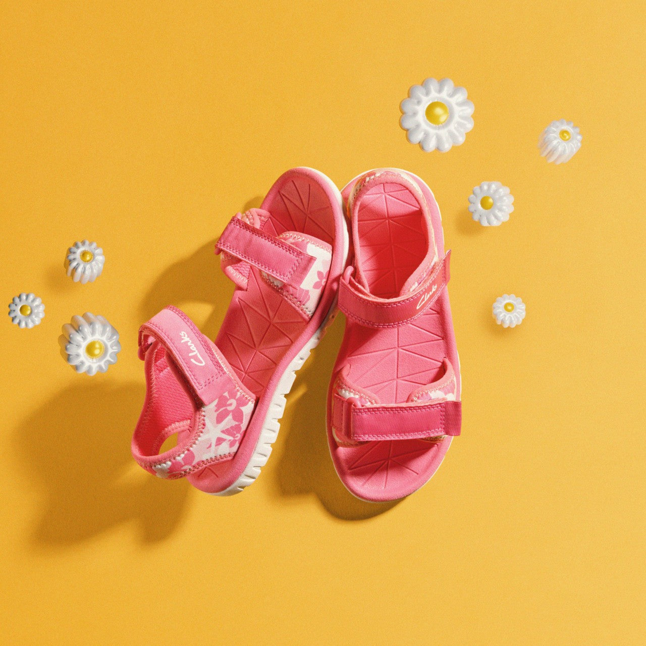 SurfingTide Kid Pink Multicolour | Clarks on Sale