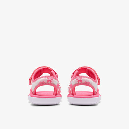 SurfingTide Kid Pink Multicolour | Clarks on Sale