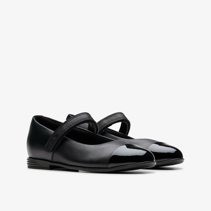 Finja Gem Older Black Leather | Clarks online