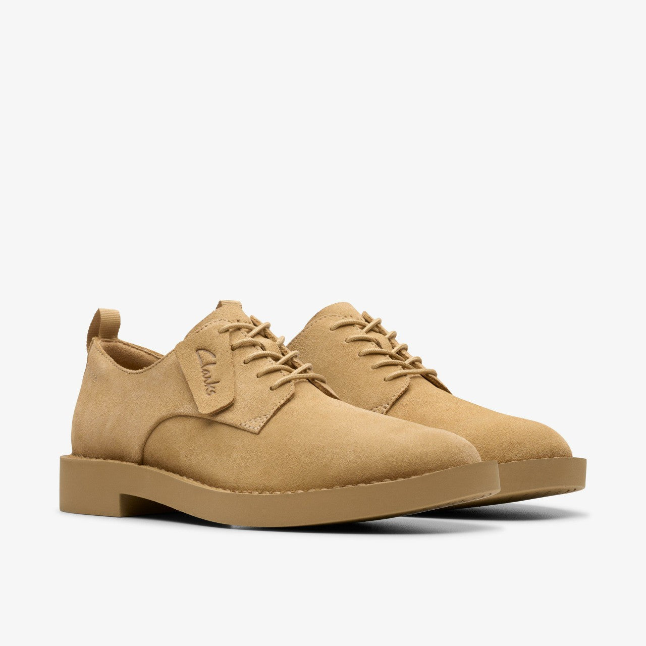Martock Lace Dark Sand Suede | Clarks outlet