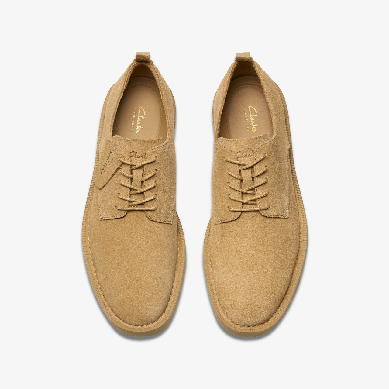 Martock Lace Dark Sand Suede | Clarks outlet