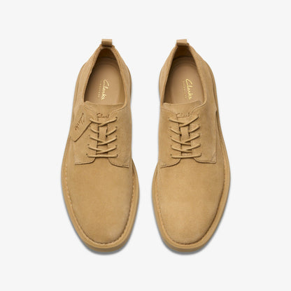 Martock Lace Dark Sand Suede | Clarks outlet