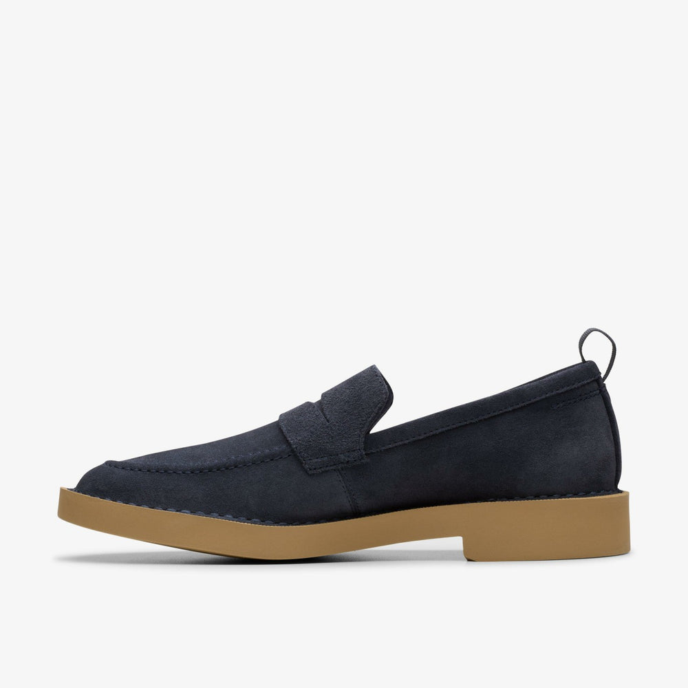 Martock Lo Navy Suede | Clarks for sale