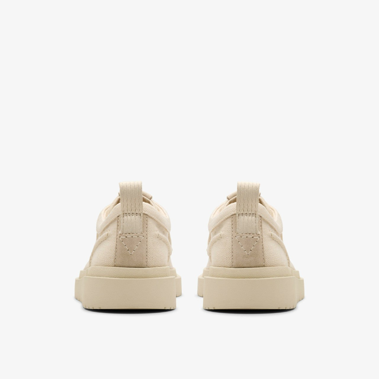 Polden Moc Off White Canvas | Clarks on Sale
