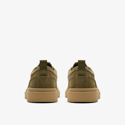 Polden Moc Olive Suede | Clarks online