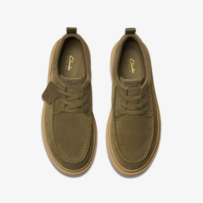 Polden Moc Olive Suede | Clarks online