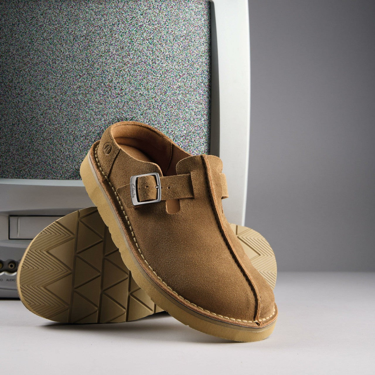 Solsbury Mule Cola Suede | Clarks Sale