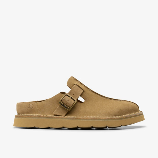 Solsbury Mule Dark Sand Suede | Clarks outlet