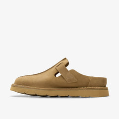 Solsbury Mule Dark Sand Suede | Clarks outlet