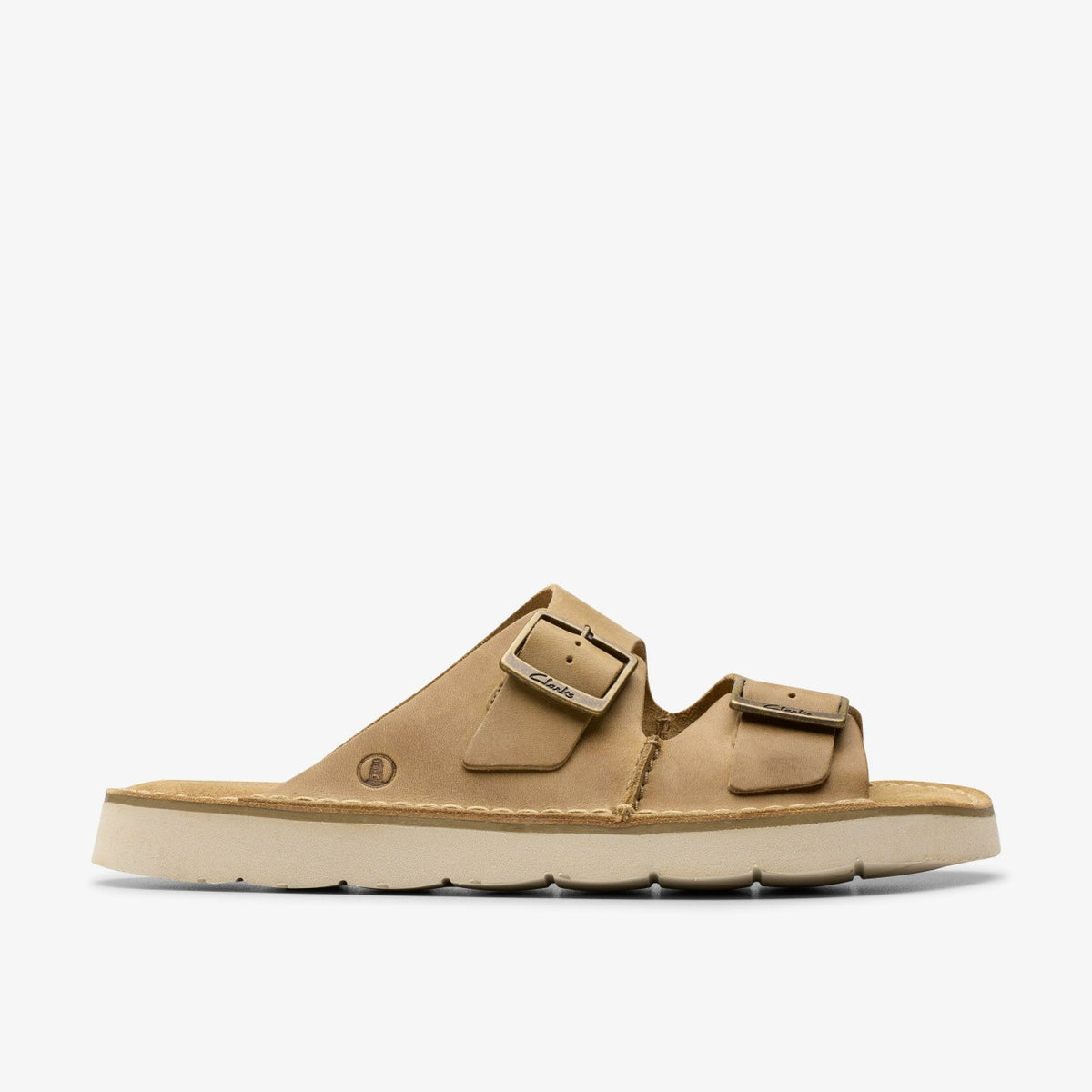 Solsbury Strap Dark Sand Leather | Clarks on Sale