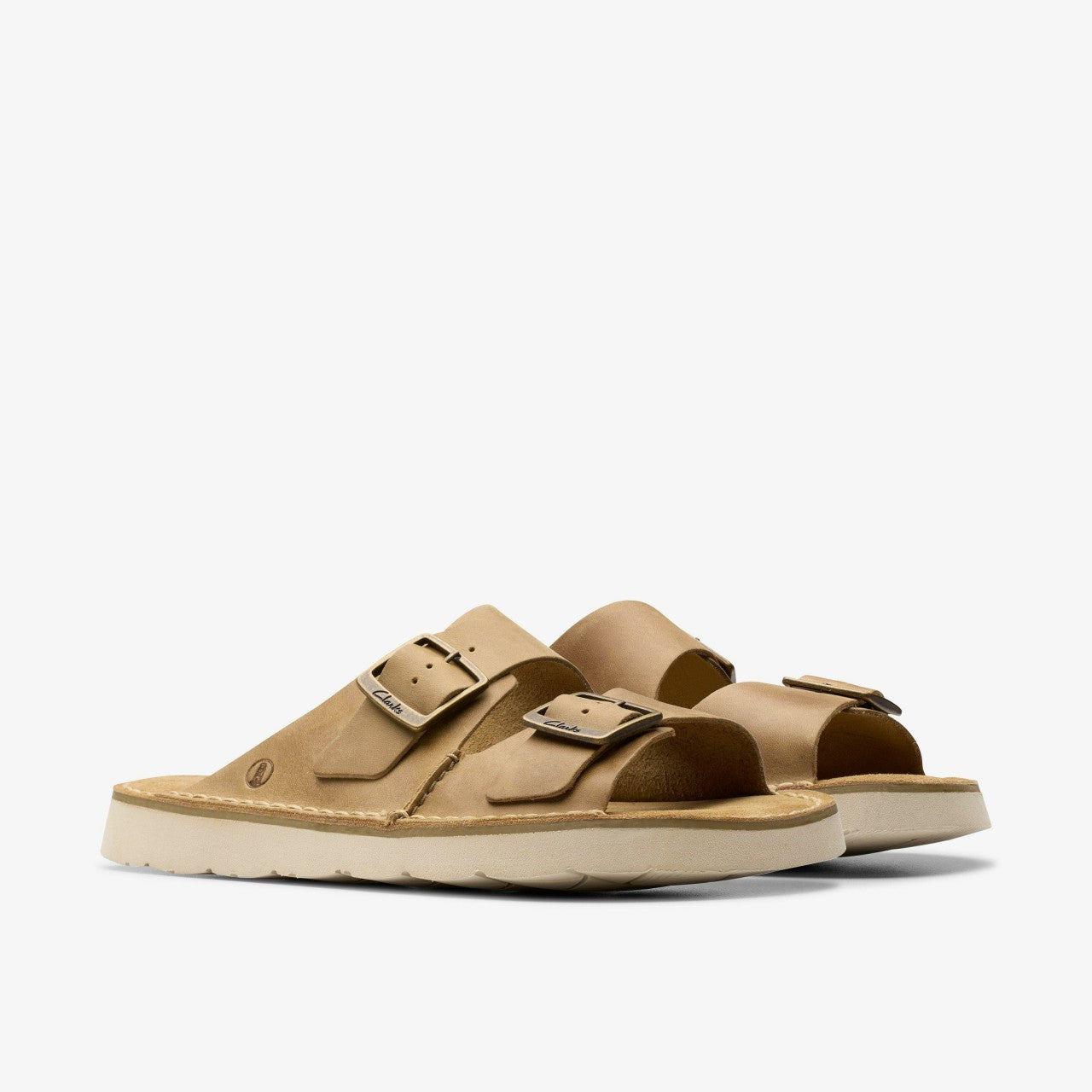 Solsbury Strap Dark Sand Leather | Clarks on Sale