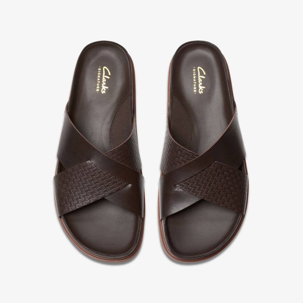 Torford Cross Brown Leather | Clarks on Sale