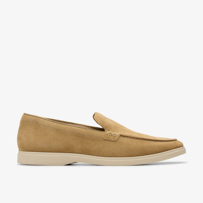 Torford Easy Dark Sand Suede | Clarks online
