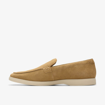 Torford Easy Dark Sand Suede | Clarks online