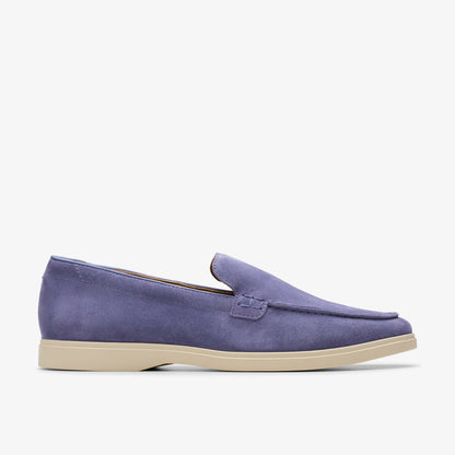 Torford Easy Dusk Blue Suede | Clarks outlet