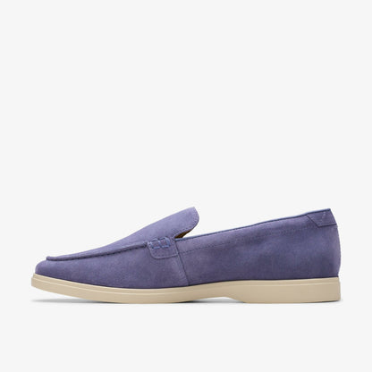 Torford Easy Dusk Blue Suede | Clarks outlet
