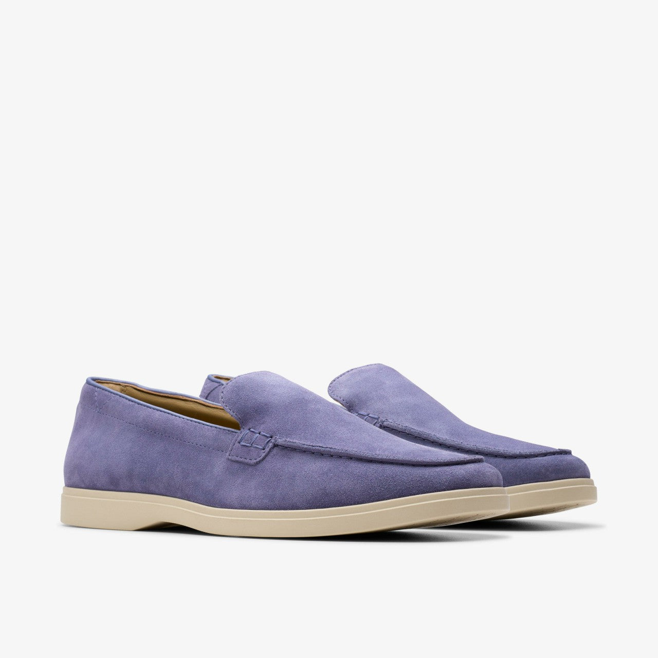 Torford Easy Dusk Blue Suede | Clarks outlet