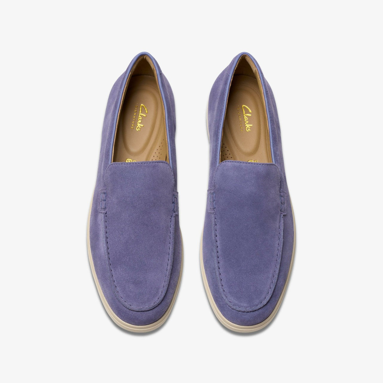 Torford Easy Dusk Blue Suede | Clarks outlet