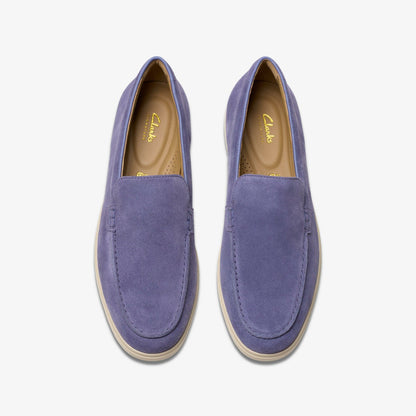 Torford Easy Dusk Blue Suede | Clarks outlet