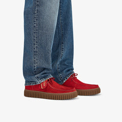 Torhill Lo Red Suede | Clarks outlet