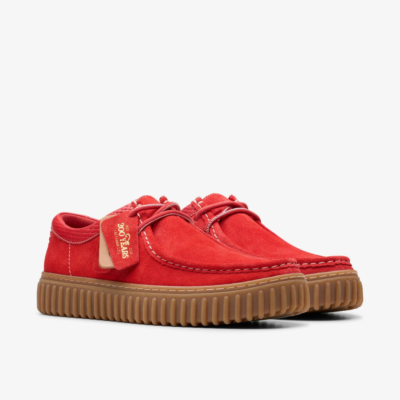 Torhill Lo Red Suede | Clarks outlet