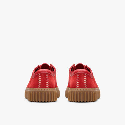 Torhill Lo Red Suede | Clarks outlet