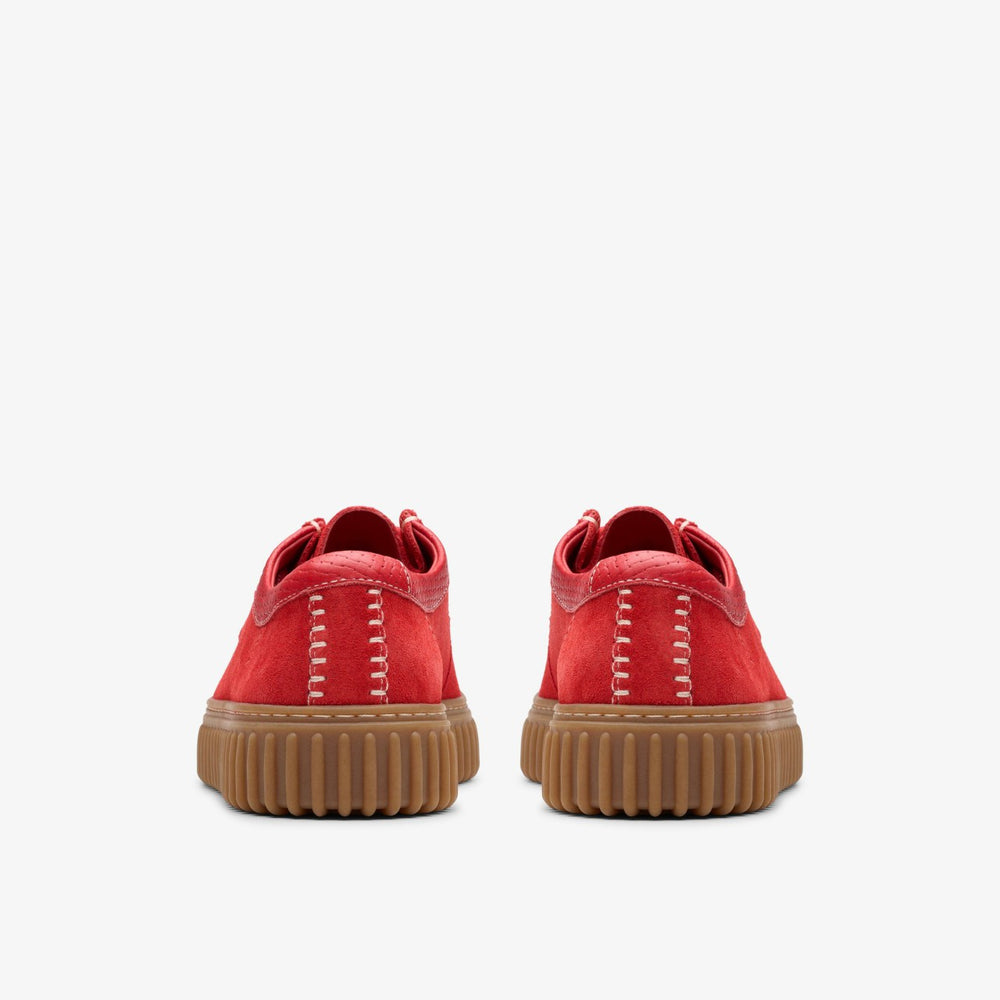 Torhill Lo Red Suede | Clarks outlet