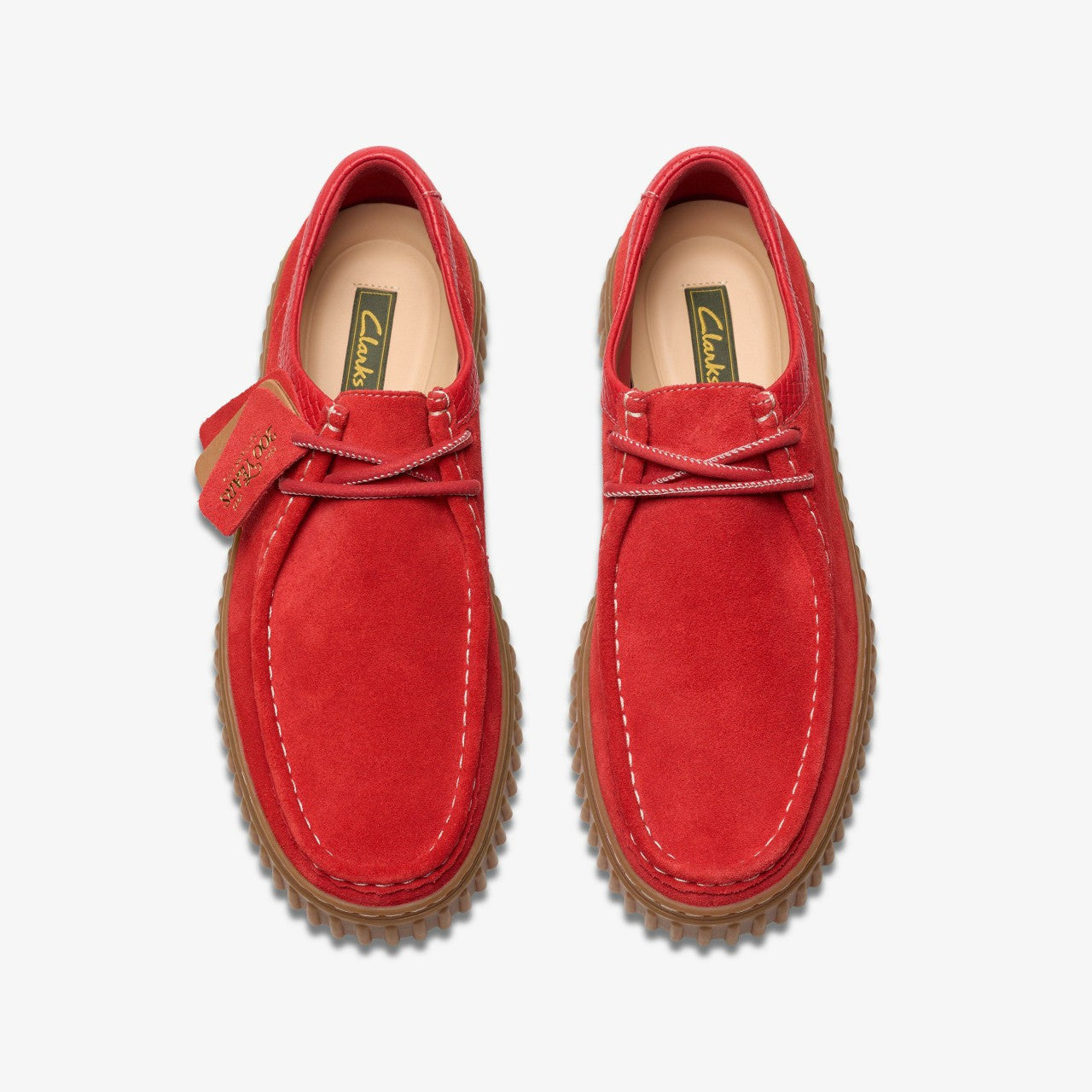 Torhill Lo Red Suede | Clarks outlet