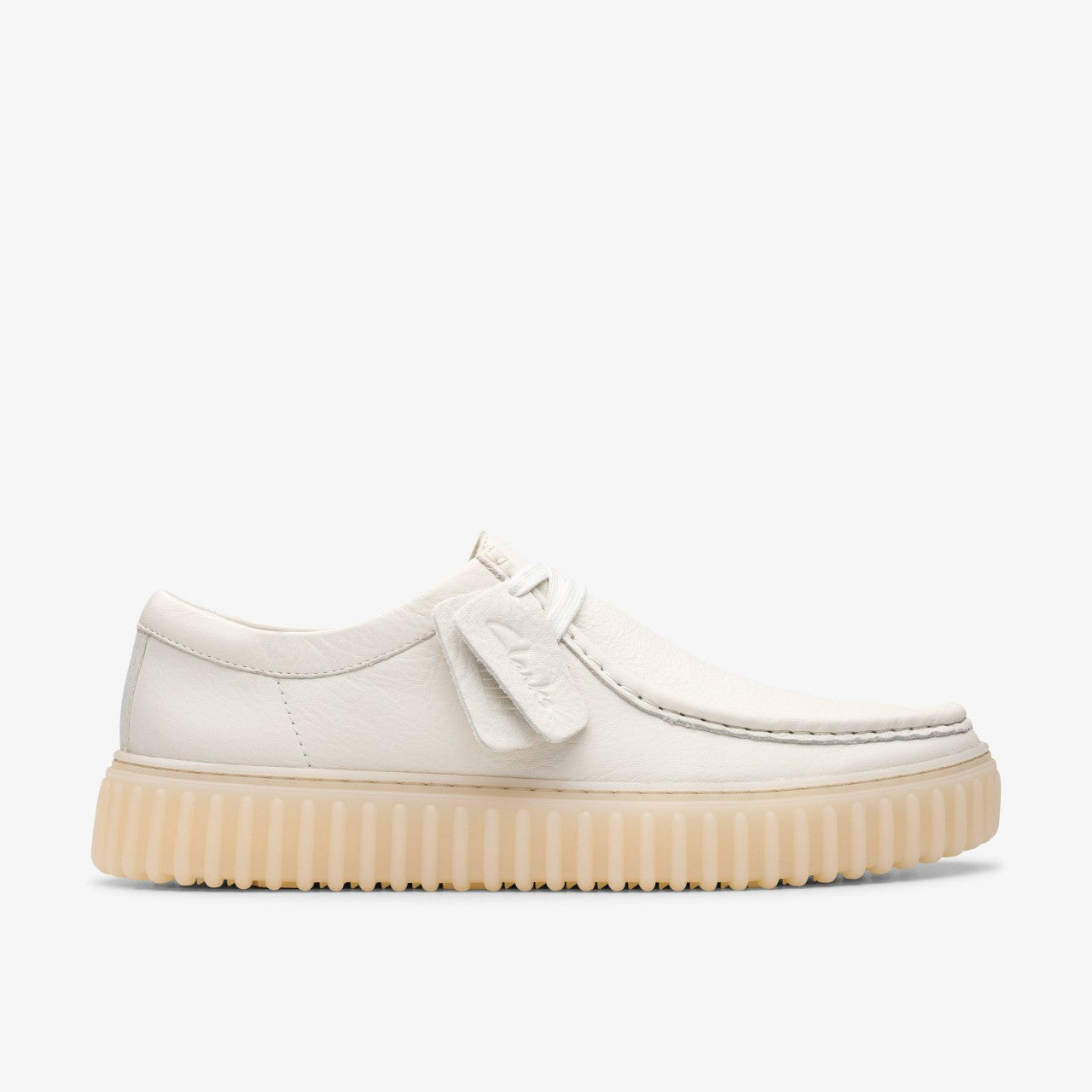 Torhill Lo White Leather | Clarks outlet