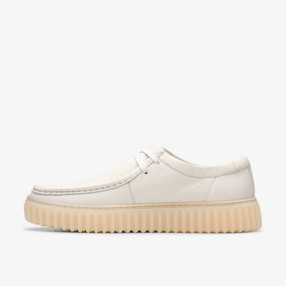 Torhill Lo White Leather | Clarks outlet