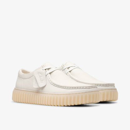 Torhill Lo White Leather | Clarks outlet