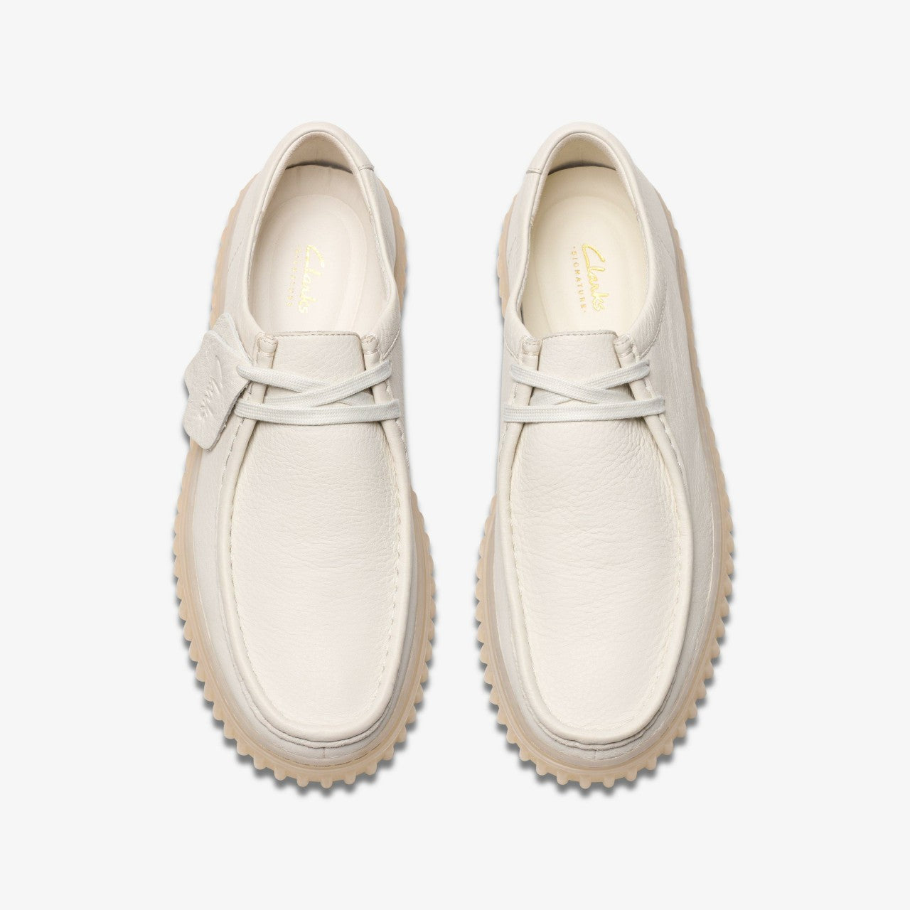 Torhill Lo White Leather | Clarks outlet
