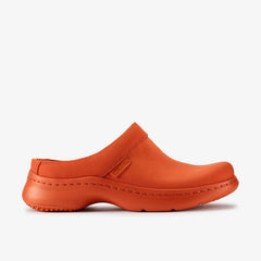Martine Rose Clog 2 Womens Orange Textile | Clarks outlet