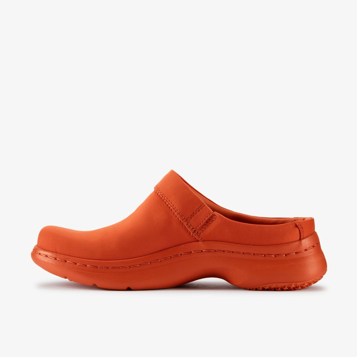 Martine Rose Clog 2 Womens Orange Textile | Clarks outlet