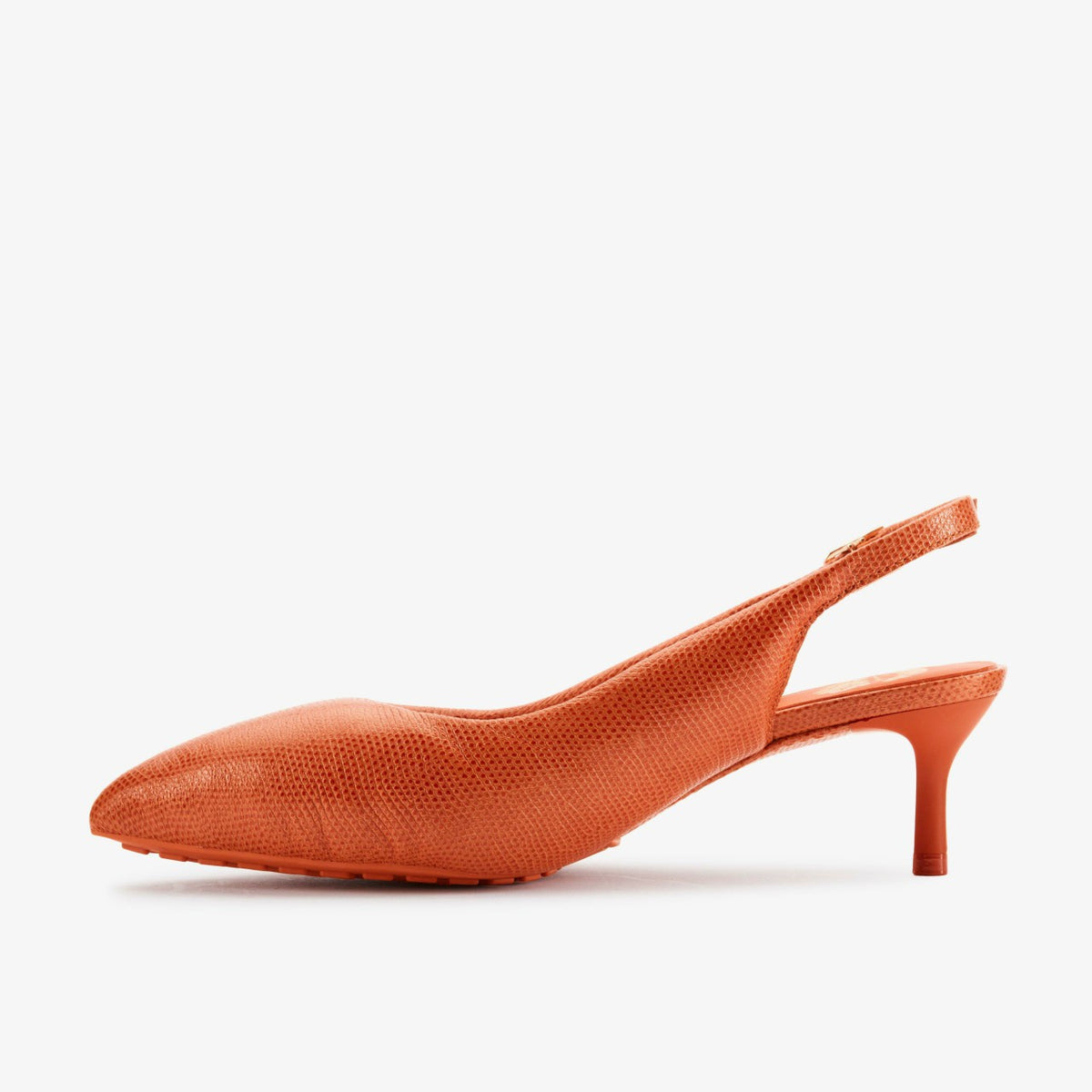 Martine Rose Sling 1 Womens Orange Interest Leather | Clarks online