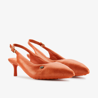 Martine Rose Sling 1 Womens Orange Interest Leather | Clarks online