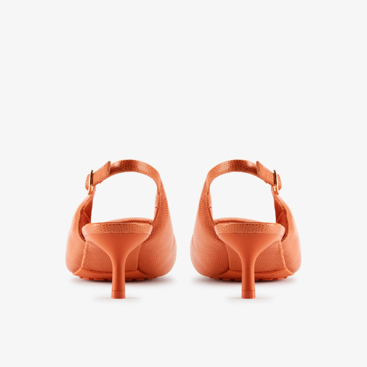 Martine Rose Sling 1 Womens Orange Interest Leather | Clarks online