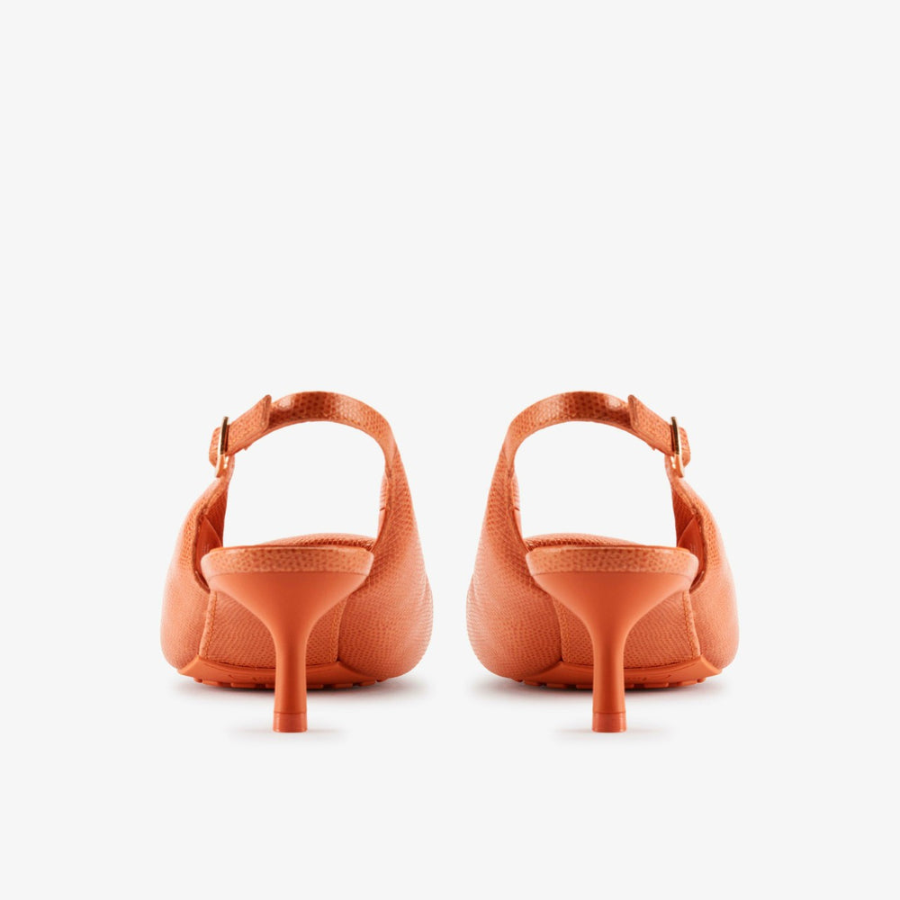 Martine Rose Sling 1 Womens Orange Interest Leather | Clarks online