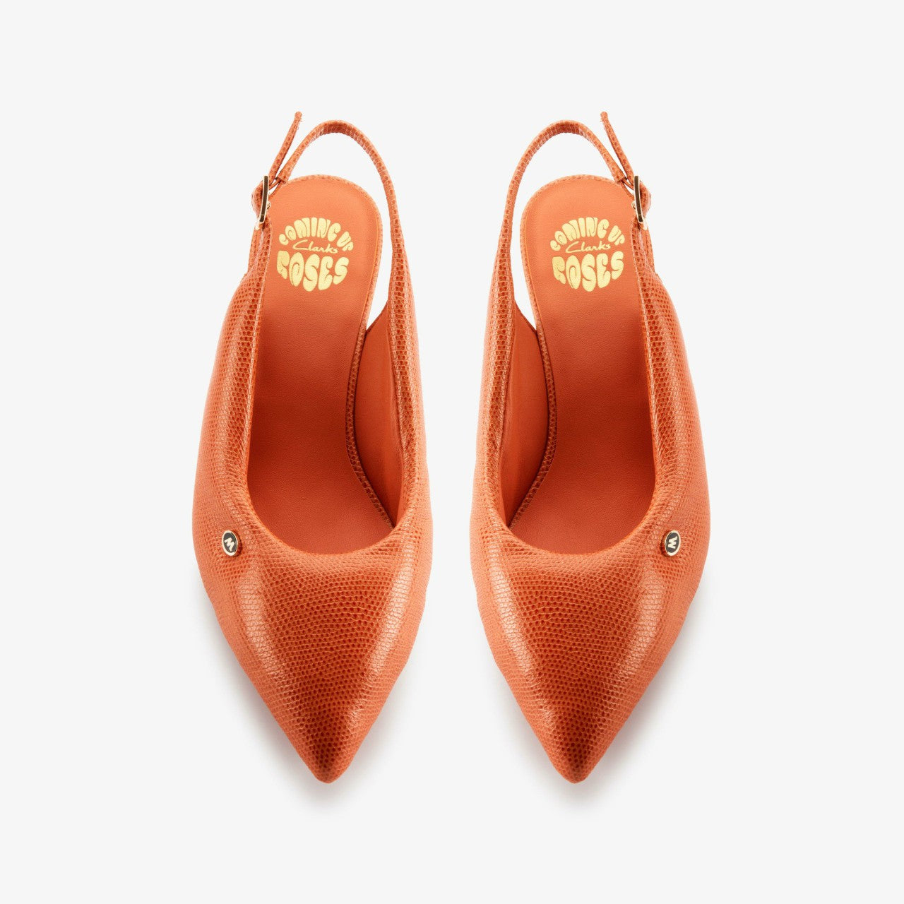 Martine Rose Sling 1 Womens Orange Interest Leather | Clarks online