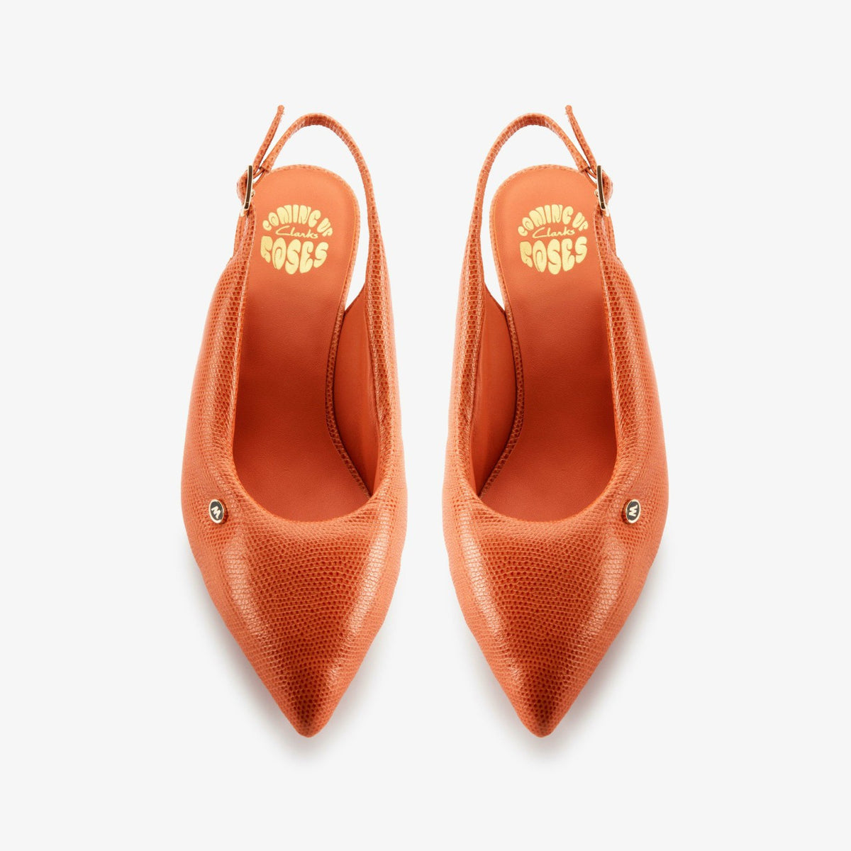 Martine Rose Sling 1 Womens Orange Interest Leather | Clarks online