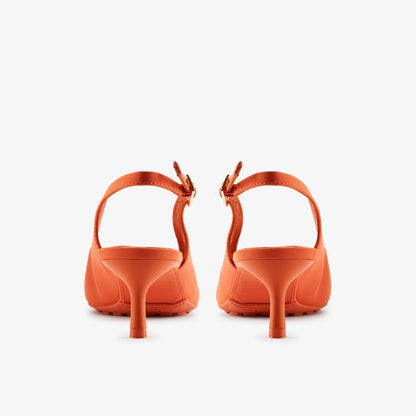 Martine Rose Sling 2 Womens Orange Textile | Clarks on Sale