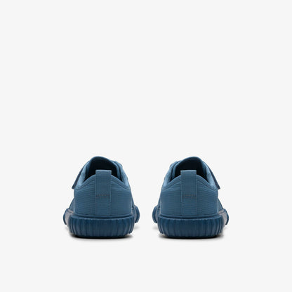 Foxing Stitch Kid Blue Fabric | Clarks for sale
