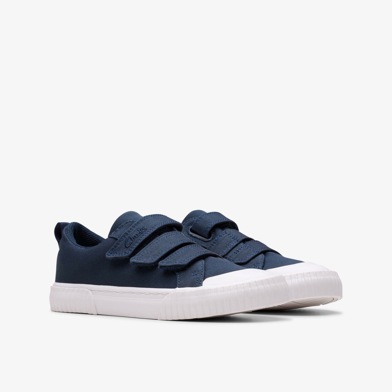 Foxing Vibe Kid Navy Canvas | Clarks outlet