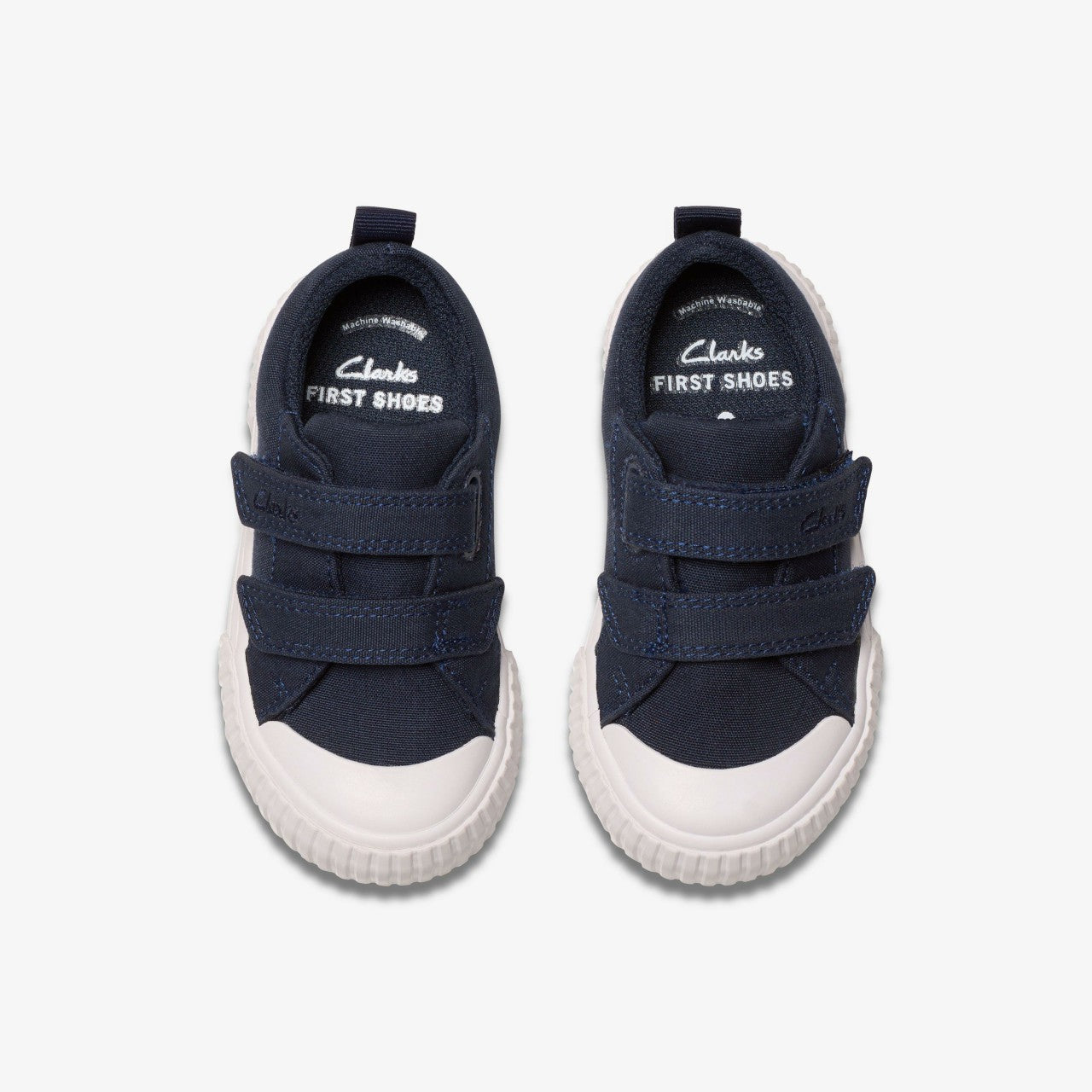 Foxing Vibe Toddler Navy Canvas | Clarks outlet