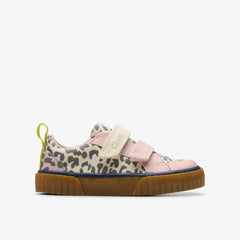 Foxing Vibe Toddler Ecru Canvas | Clarks on Sale