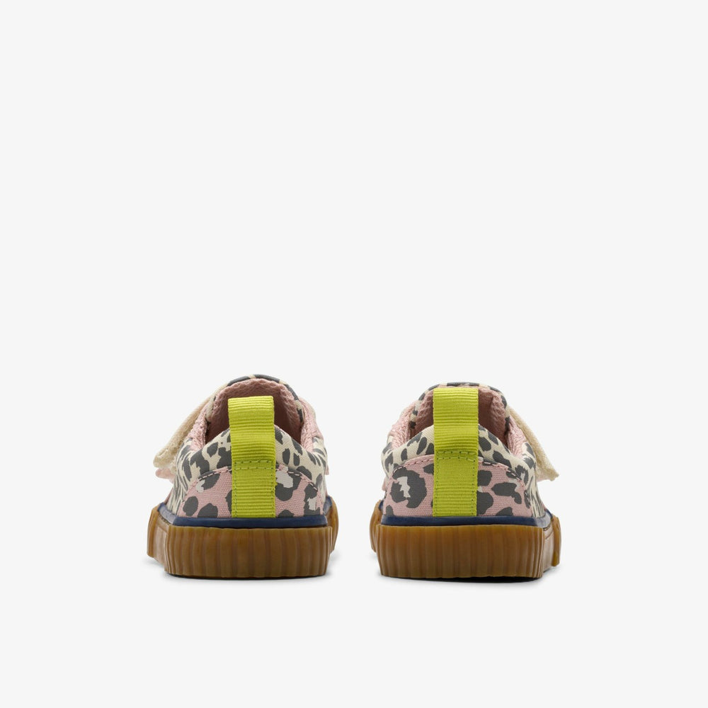 Foxing Vibe Toddler Ecru Canvas | Clarks on Sale