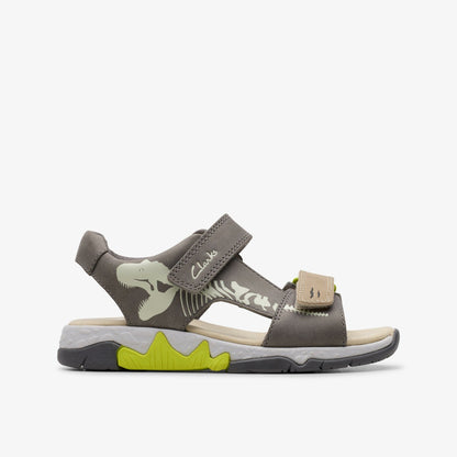 Spiney Tail Kid Grey | Clarks Sale
