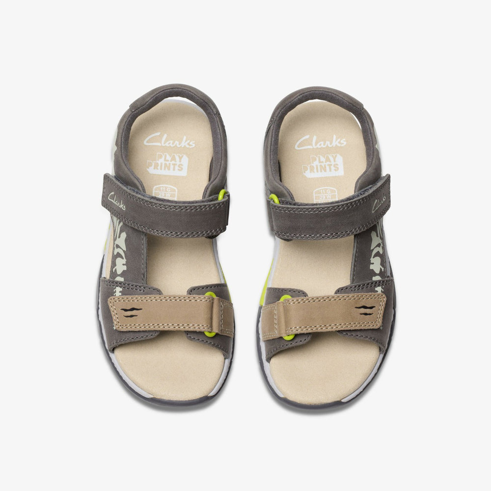 Spiney Tail Kid Grey | Clarks Sale