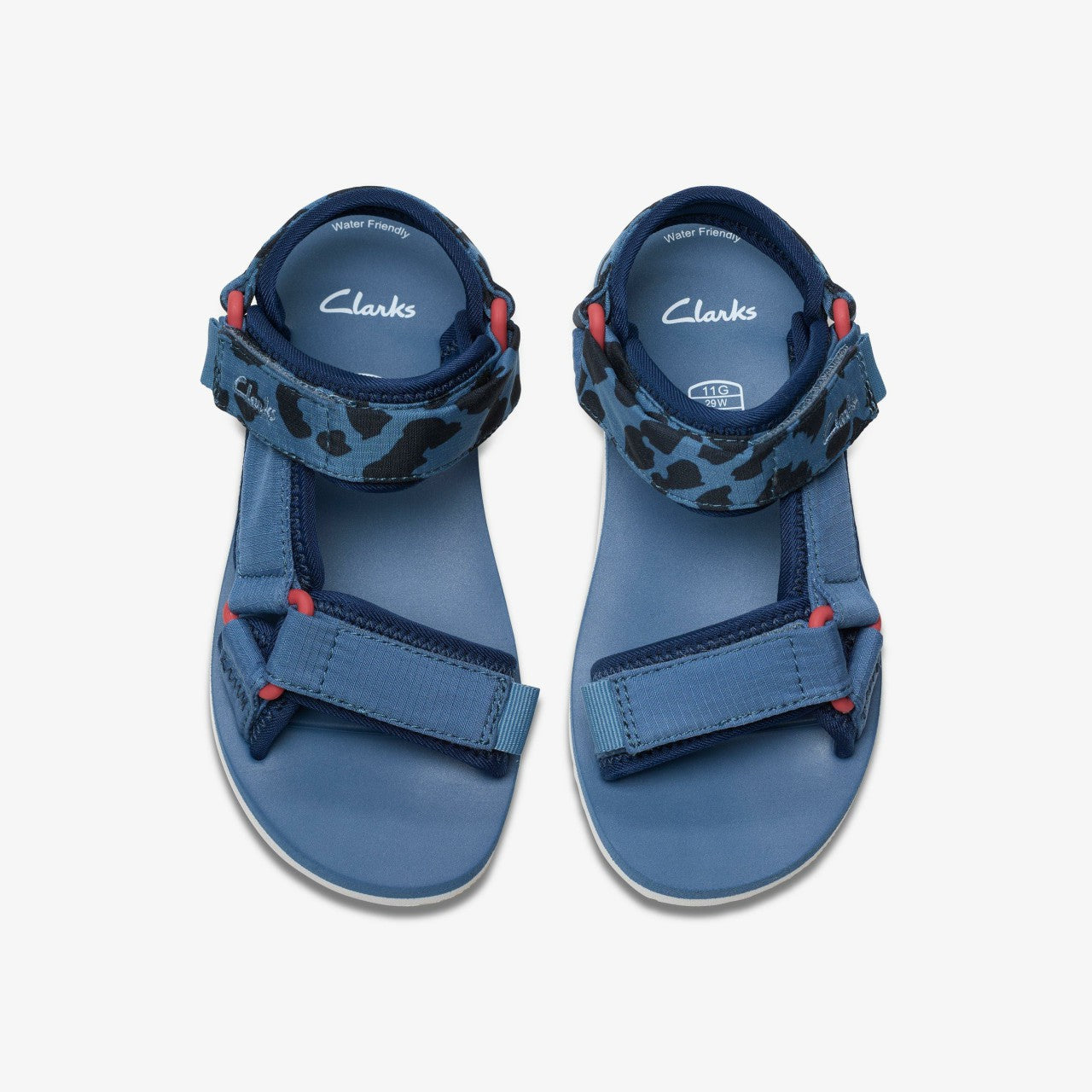 Peak Web Kid Blue Print | Clarks Sale