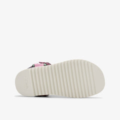 Peak Web Kid Pink/Print | Clarks for sale